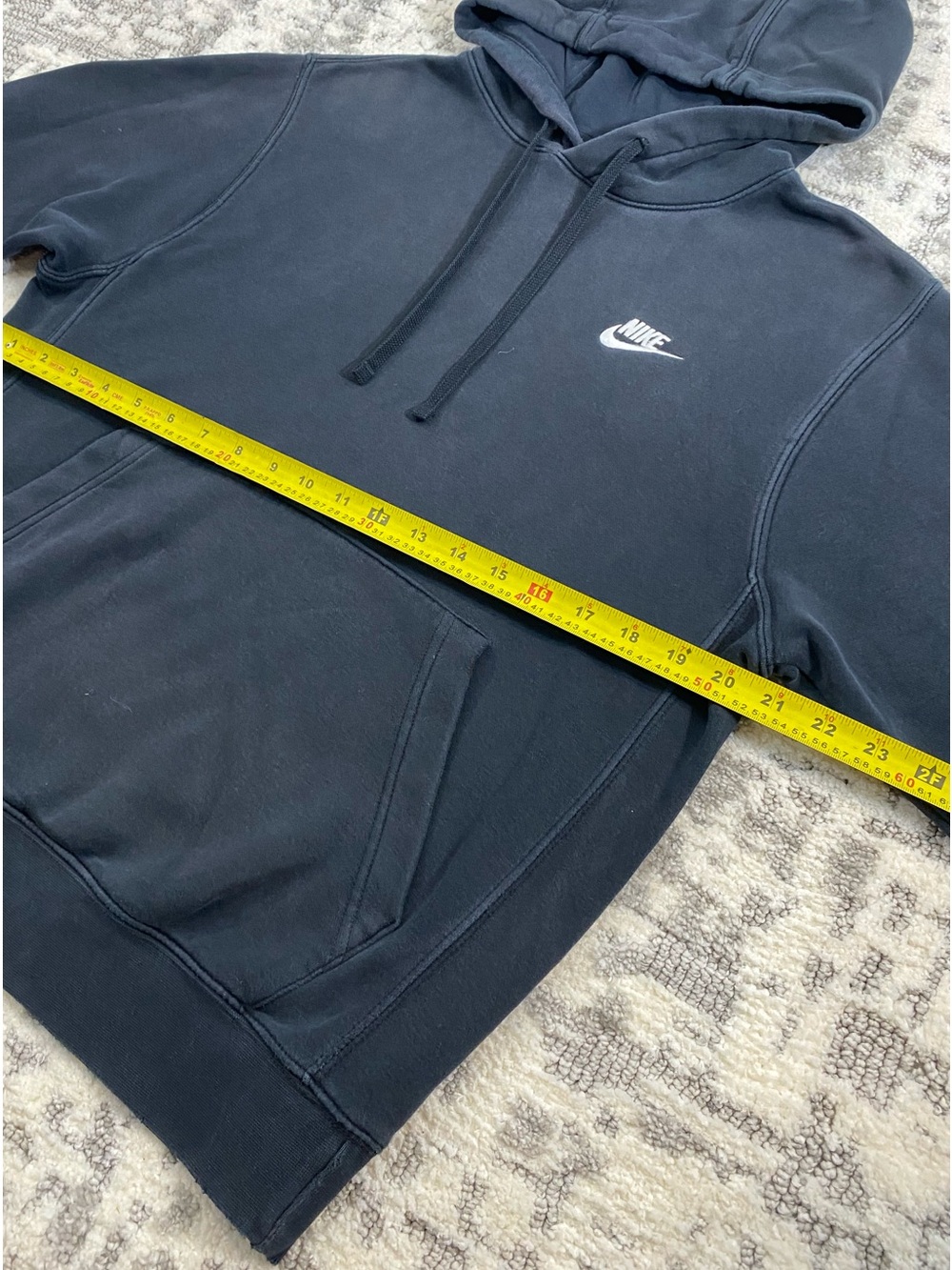 Black Nike Swoosh Hoodie - Picture 8 of 9